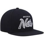 Мужская черная кепка Mitchell & Ness Brooklyn Nets Hardwood Classics Script 2.0 Snapback - фото 3