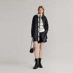 ELLE Рубашка Women's Black Lapel Moderate - фото 4