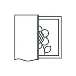 Штора Tromsö с петлями, 1 шт. Wirth, желтый - фото 4