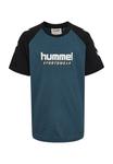 Футболка Hummel Print T-shirt, Stargazer/Teal - фото