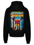 Толстовка с капюшоном F4NT4STIC Sweatshirt Marvel Iron Man, черный - фото 3