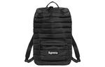 Рюкзак Supreme с карманом, черный - фото