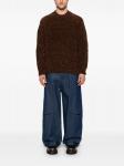 Свитер с круглым вырезом Junya Watanabe MAN, коричневый - фото 2