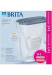 Кувшин-фильтр для воды Brita Style Essential, серо-синий - фото 2