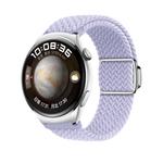 Браслет для часов Huawei Совместимый Нейлоновый Материал IBOANN Черный - фото 7