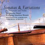 CD диск Danzi / Schlepp / Lohmann: Sonatas & Variations for Fortepiano & Violin - фото