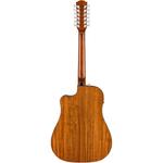 Fender CD-140SCE 12-струнная акусто-электрическая гитара Dreadnought Natural - фото 3