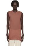 Rick Owens Розовая майка Concordians Basic SL - фото