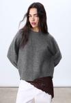 Джемпер Stradivarius BASIC SOFT SWEATER , Dark Grey - фото 2