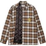Carhartt WIP Клетчатая рубашка-куртка Monahan, Brown - фото 4