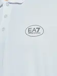 Рубашка-поло с логотипом Ea7 Emporio Armani, белый - фото 5