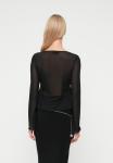 Топ Even&Odd Long sleeved top, Black - фото 3