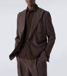 Шерстяная и кашемировая рубашка-оверсайз Allude - фото 5