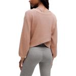 Реверсивный кроссовер свитер женский Lululemon, белый - фото 10