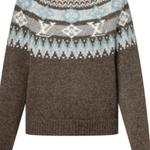 Свитер SS26 женский LOUIS VUITTON, коричневый - фото 4