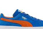 Кроссовки Suede Teams Puma, синий - фото 2