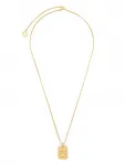 Колье с подвеской Gemini Maje, золотой - фото