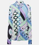 Рубашка Vivara Pucci, Celeste/ Bianco - фото