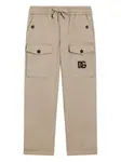 Брюки карго Dolce & Gabbana Kids, нейтральный - фото