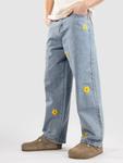 Джинсы Blue Tomato EMB Denim Jeans, flowers - фото