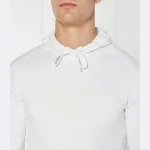 Толстовка узкого кроя Ea7, белый - фото 4