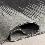 Ковер Wolf Reversible Wool Area Rug nuLOOM, 76x244 см, черный - фото 5