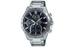 CASIO Часы Men EDIFICE Black Watch EFR-571D-1AVU, Black Silver Watch Dial - фото