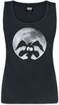 Майка-топ Looney Tunes Coyote - Moonlight, черный - фото