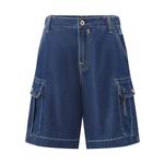 CAT Джинсовые шорты мужские голубые - фото