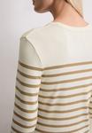 Топ Marc O'Polo STRIPED, Multi Pure Sand/Beige - фото 4