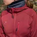 Толстовка Joma Full zip, красный - фото 7