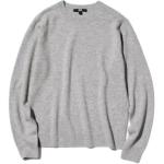Кашемировый свитер Women's Gray UNIQLO, серый - фото