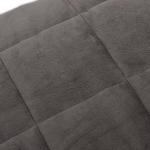 Утяжеленное одеяло vidaXL 150х200 см, 6 кг, 100% Brushed Polyester Microfiber, цвет grey - фото 4