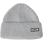Акриловая шапка унисекс серая Converse - фото