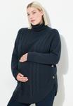 Джемпер BELLIEVA CABLE TURTLENECK Ulla Popken, темно-синий - фото 3