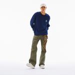 Свитшот унисекс SS24 темно-синий MLB - фото 4