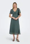 Платье onldaniella langes Only, Balsam Green - фото 2