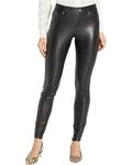 Брюки HUE Leatherette Leggings, черный - фото 4