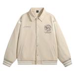 Dnnnnx бейсбольная куртка унисекс, Черный - фото 6