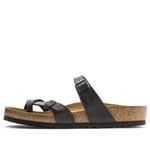 Тапочки mayari birko-flor narrow fit 'black' Birkenstock, черный - фото