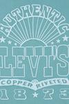 Футболка детская Sun Burst Tee Levi'S, бирюзовый - фото 4