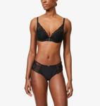 Бюстгальтер-Майка с глубоким вырезом и эластичной тканью Legend Chantelle, черный - фото 2