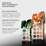 Палитра теней ChromaPlus 12-Pan Eyeshadow Palette Morphe, Electric Currant - фото 8