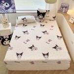 Подогнанная простыня Sanrio, 100% Cotton Brush - Candy Cinnamoroll - фото 12