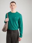 GANT Лонгслив в темно-зеленом цвете - фото 2