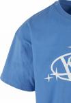 Футболка с принтом K1X, синий - фото