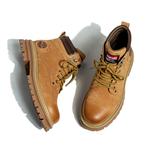 Мужские ботинки Cahhrrn X Martin Boot Men Beige Weishibangwei - фото 5