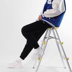 Трикотажные спортивные штаны мужские черные Lining, черный - фото 3