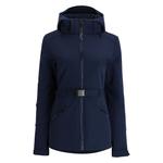 Женская куртка Softshell с капюшоном Spyder Glacial - True Navy - фото 2