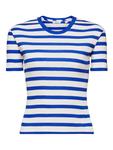 Футболка ESPRIT Shirt, цвет Blau/Weiß - фото 4